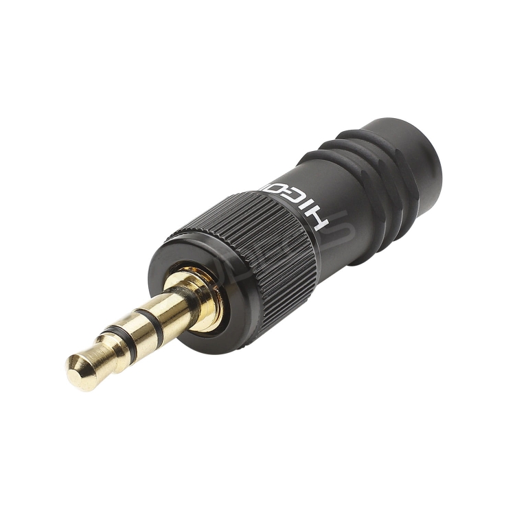 HICON HI-J35S-SCREW-M męski wtyk 3,5 mm TRS