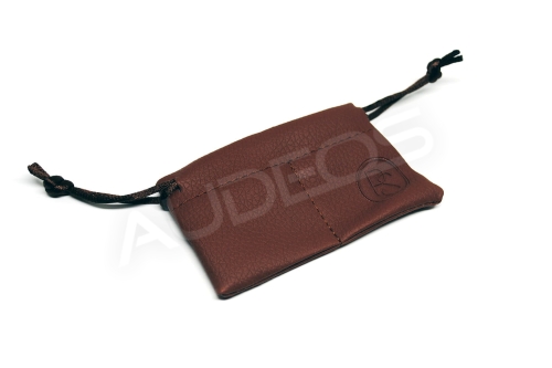 PLUSSOUND Leather IEM Bag (brązowy)