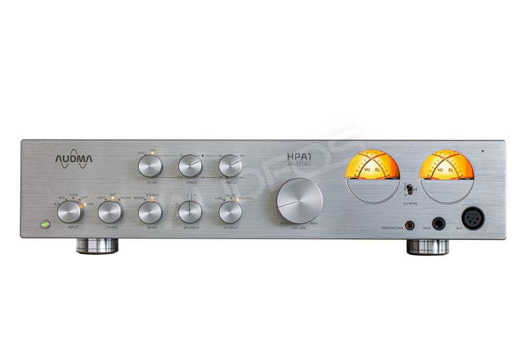 AUDMA MAESTRO HPA1 Luxury Edition (tytanowy) wzmacniacz słuchawkowy