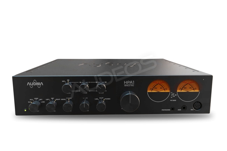 AUDMA MAESTRO HPA1 Luxury Edition (czarny) wzmacniacz słuchawkowy