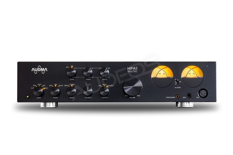 AUDMA MAESTRO HPA1 Luxury Edition (czarny) wzmacniacz słuchawkowy