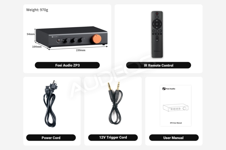 Zbalansowany przedwzmacniacz Fosi Audio ZP3