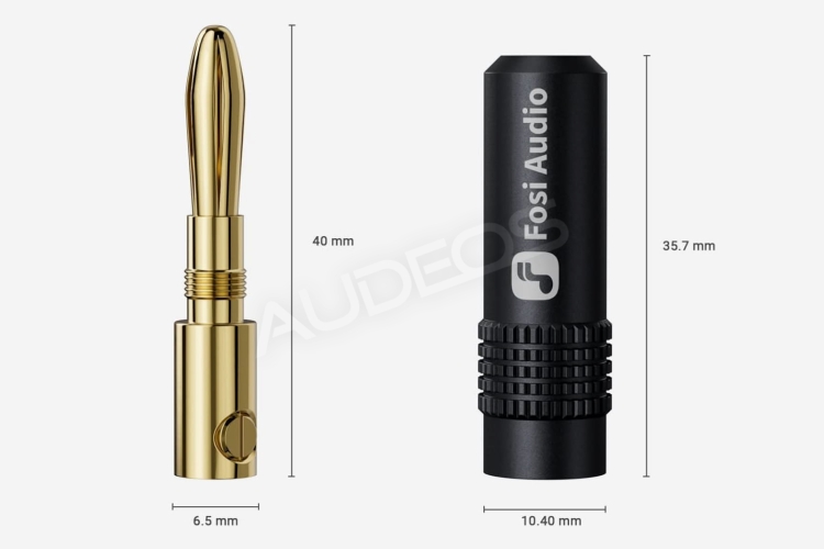 Wtyki Bananowe Fosi Audio