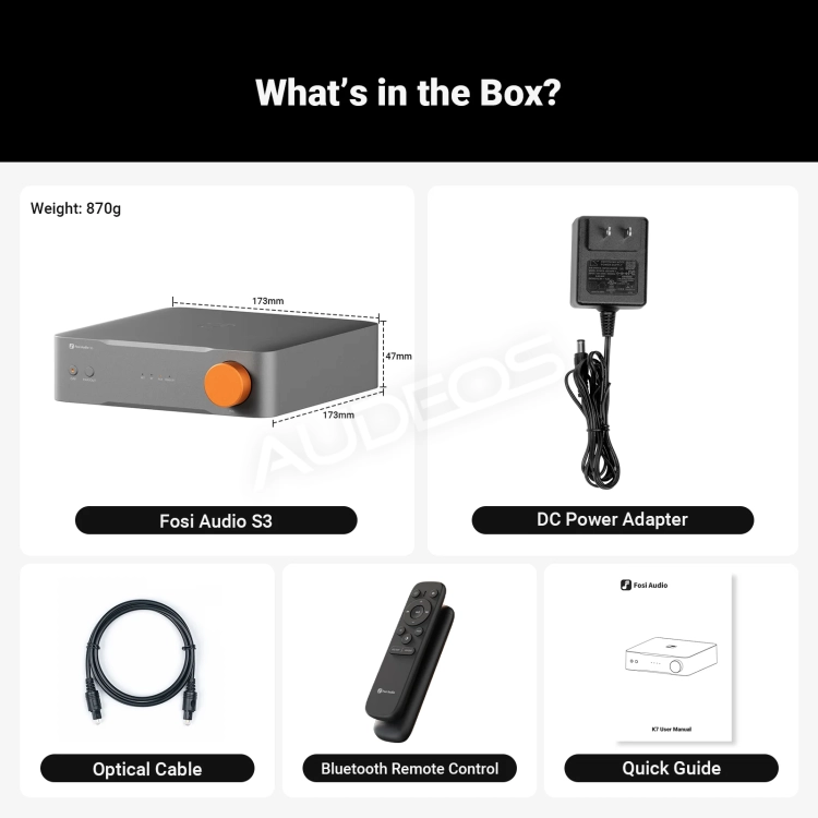 Streamer Fosi Audio S3