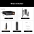 Fosi Audio BT20A MAX (48 V) wzmacniacz stereo z odbiornikiem Bluetooth