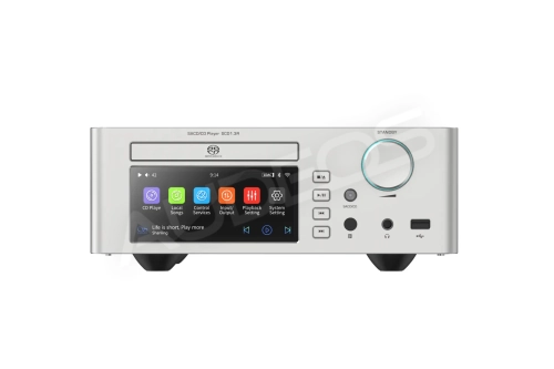 Ddtwarzacz SACD/CD z DAC R2R Shanling SCD1.3R (srebrny)