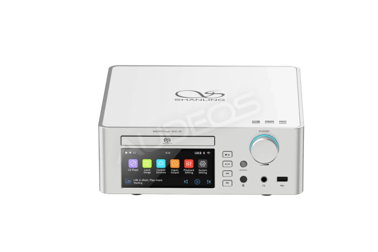 Ddtwarzacz SACD/CD z DAC R2R Shanling SCD1.3R (srebrny)