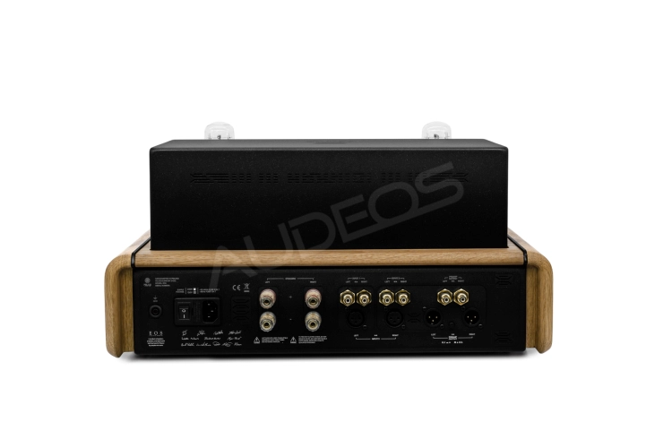 Lampowy wzmacniacz słuchawkowy i głośnikowy Feliks Audio Eos (Oak)