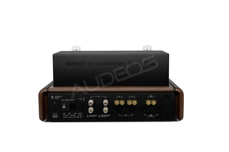Lampowy wzmacniacz słuchawkowy i głośnikowy Feliks Audio Eos (Walnut)