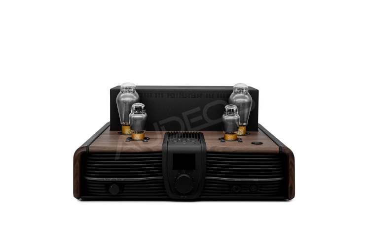 Lampowy wzmacniacz słuchawkowy i głośnikowy Feliks Audio Eos (Walnut)