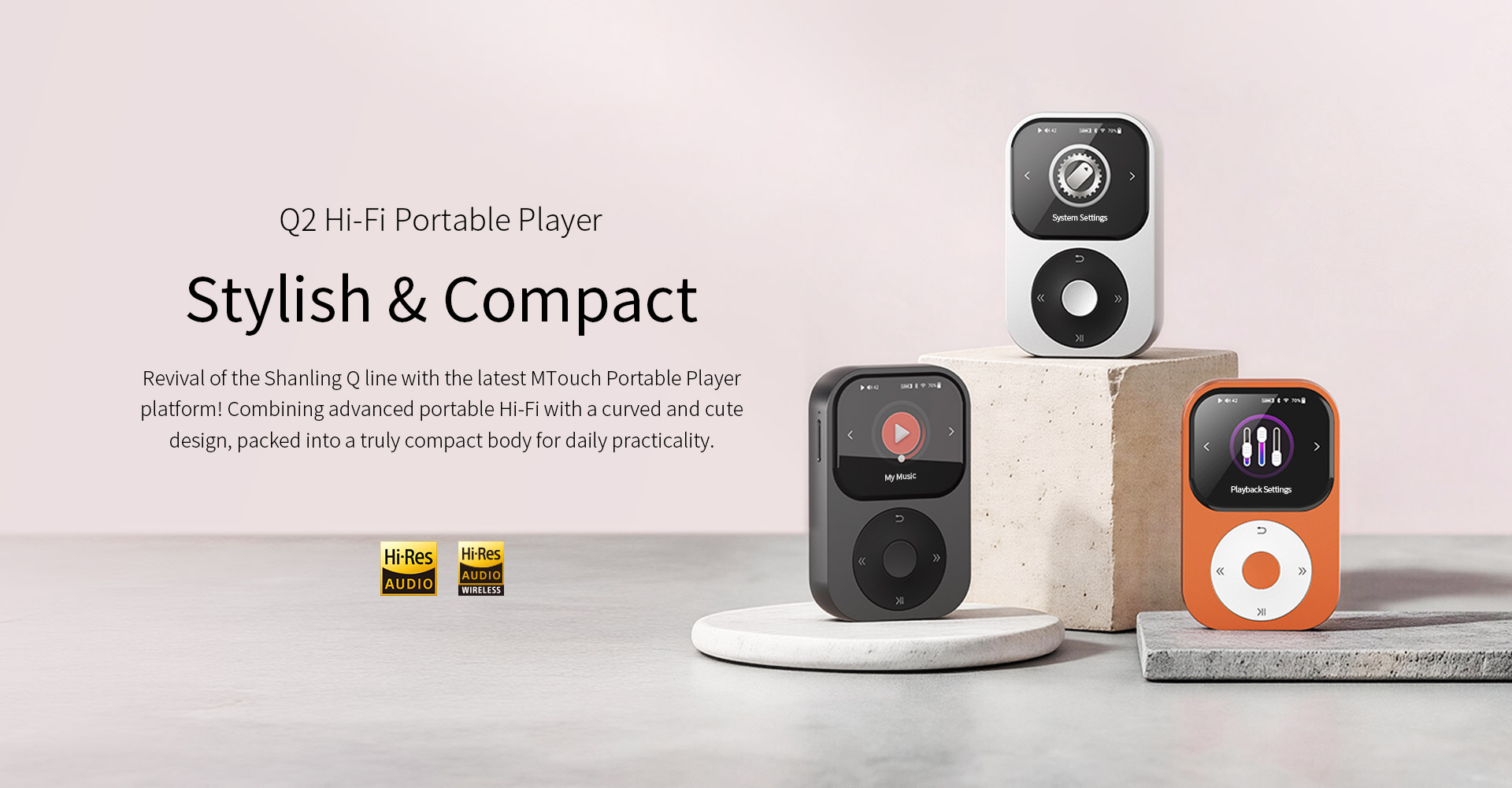 Przenośny odtwarzacz audio Shanling Q2