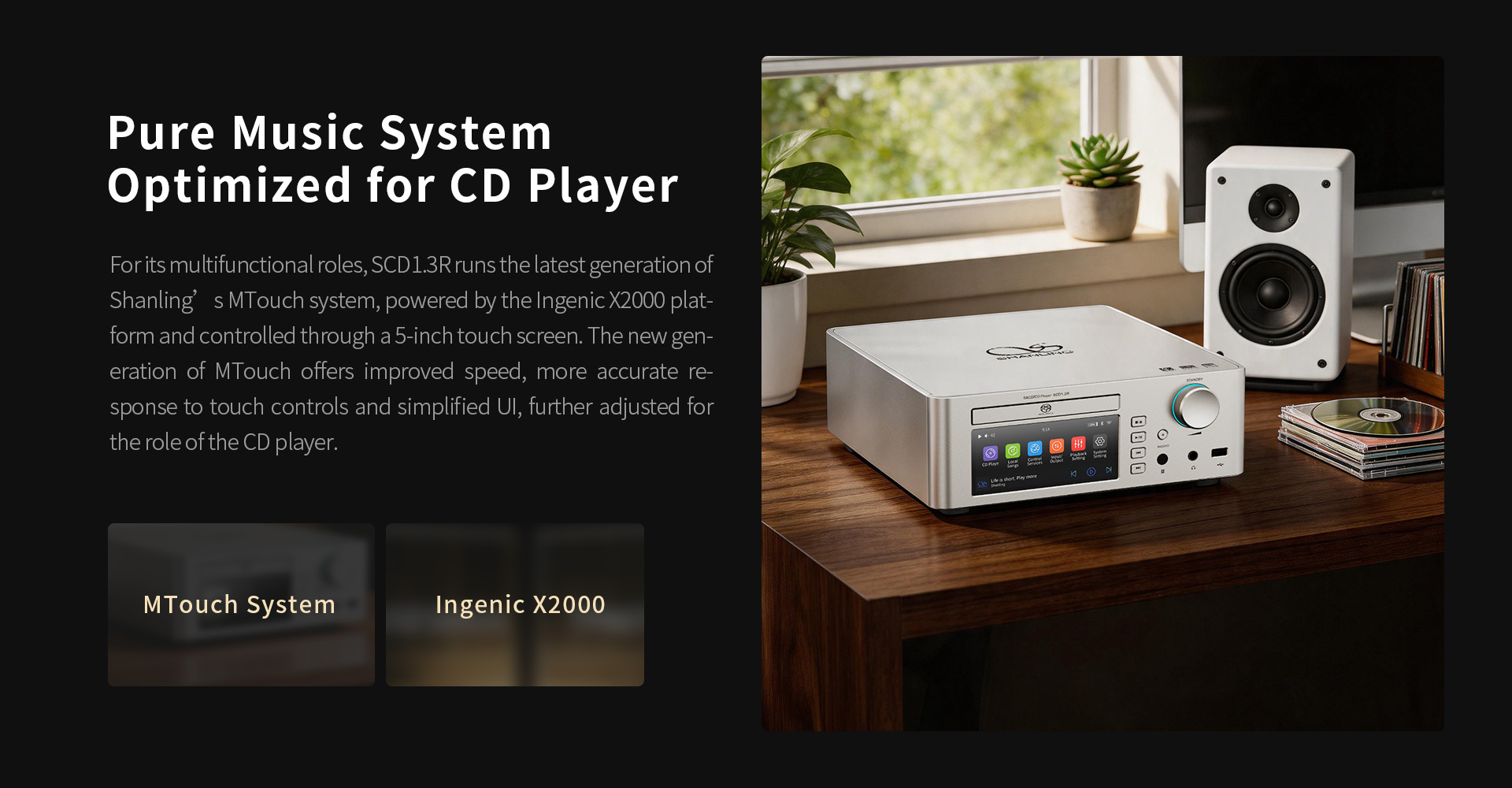 Odtwarzacz SACD z DAC R2R Shanling SCD1.3R