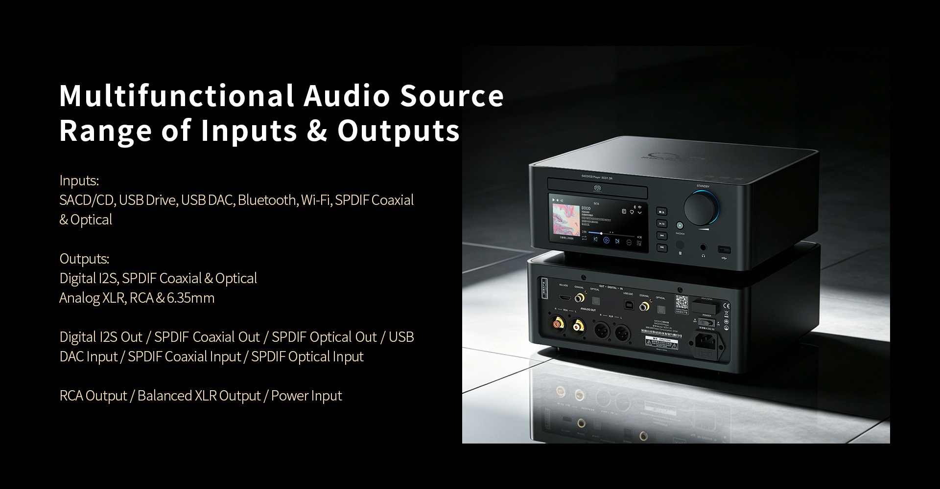 Odtwarzacz SACD z DAC R2R Shanling SCD1.3R