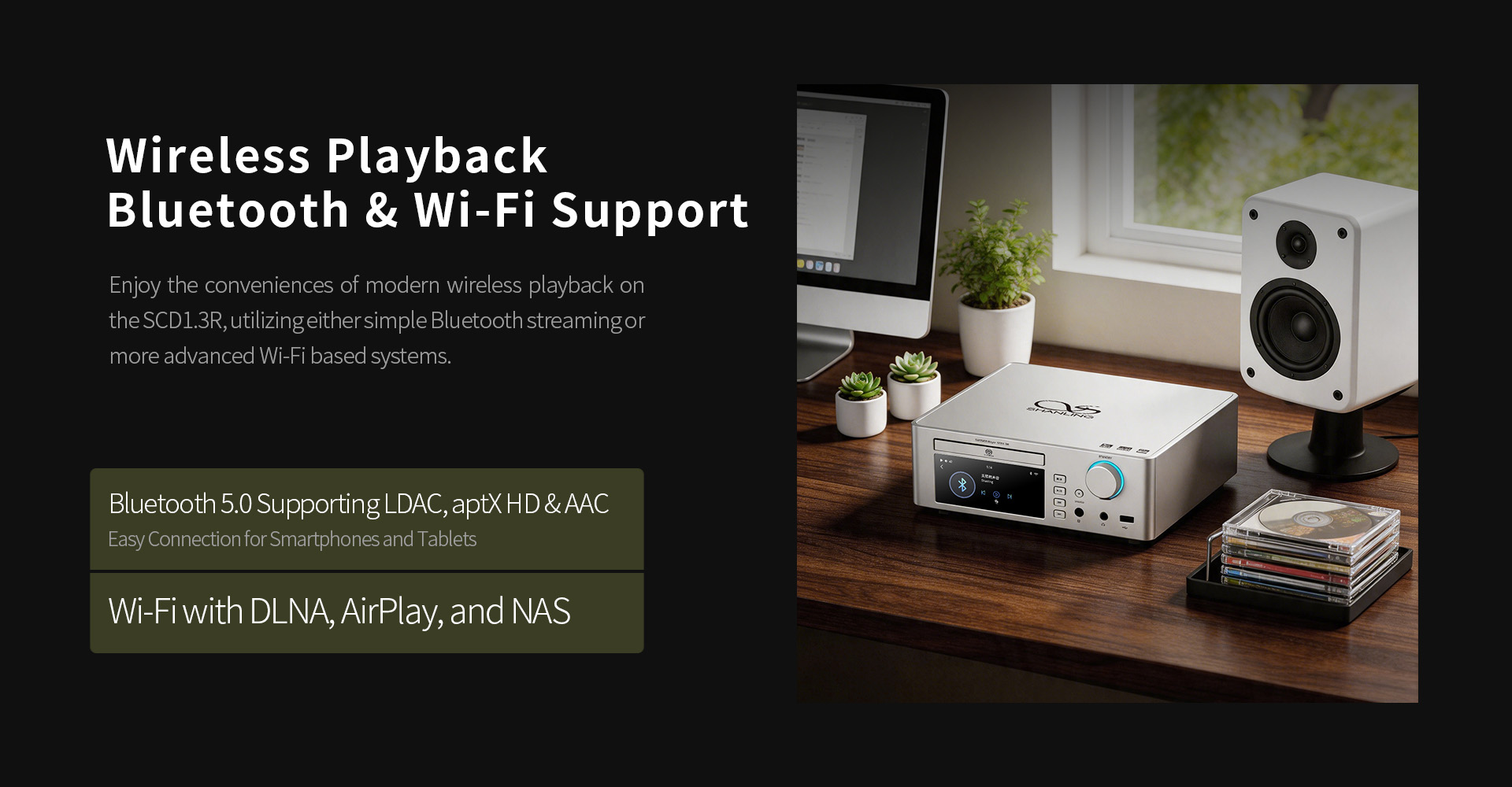 Odtwarzacz SACD z DAC R2R Shanling SCD1.3R