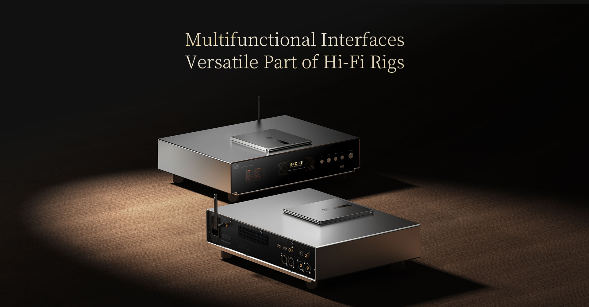 Lampowy odtwarzacz SACD DAC R2R Shanling SCD3.3