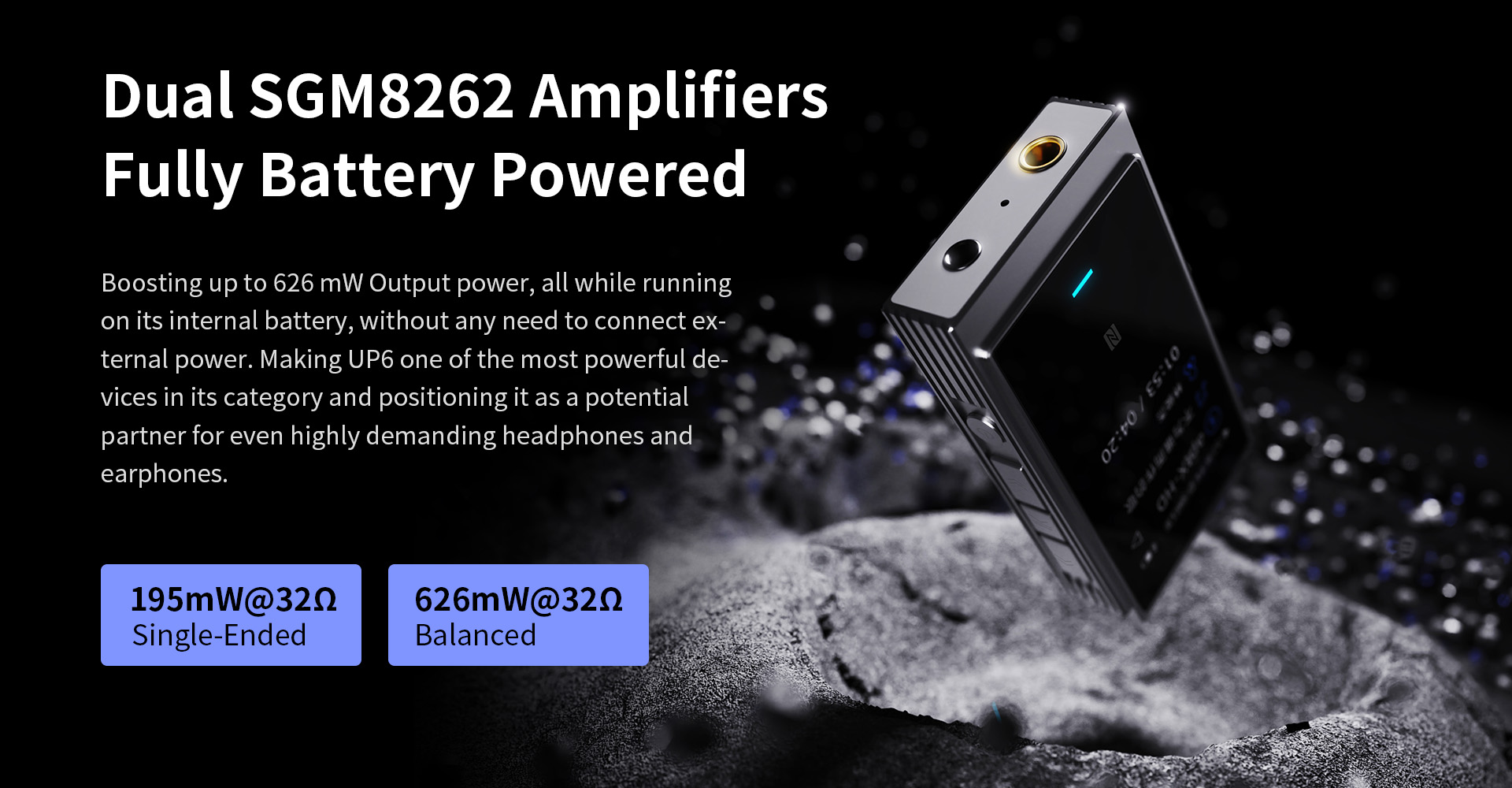 Przenośny DAC/AMP Bluetooth Shanling UP6