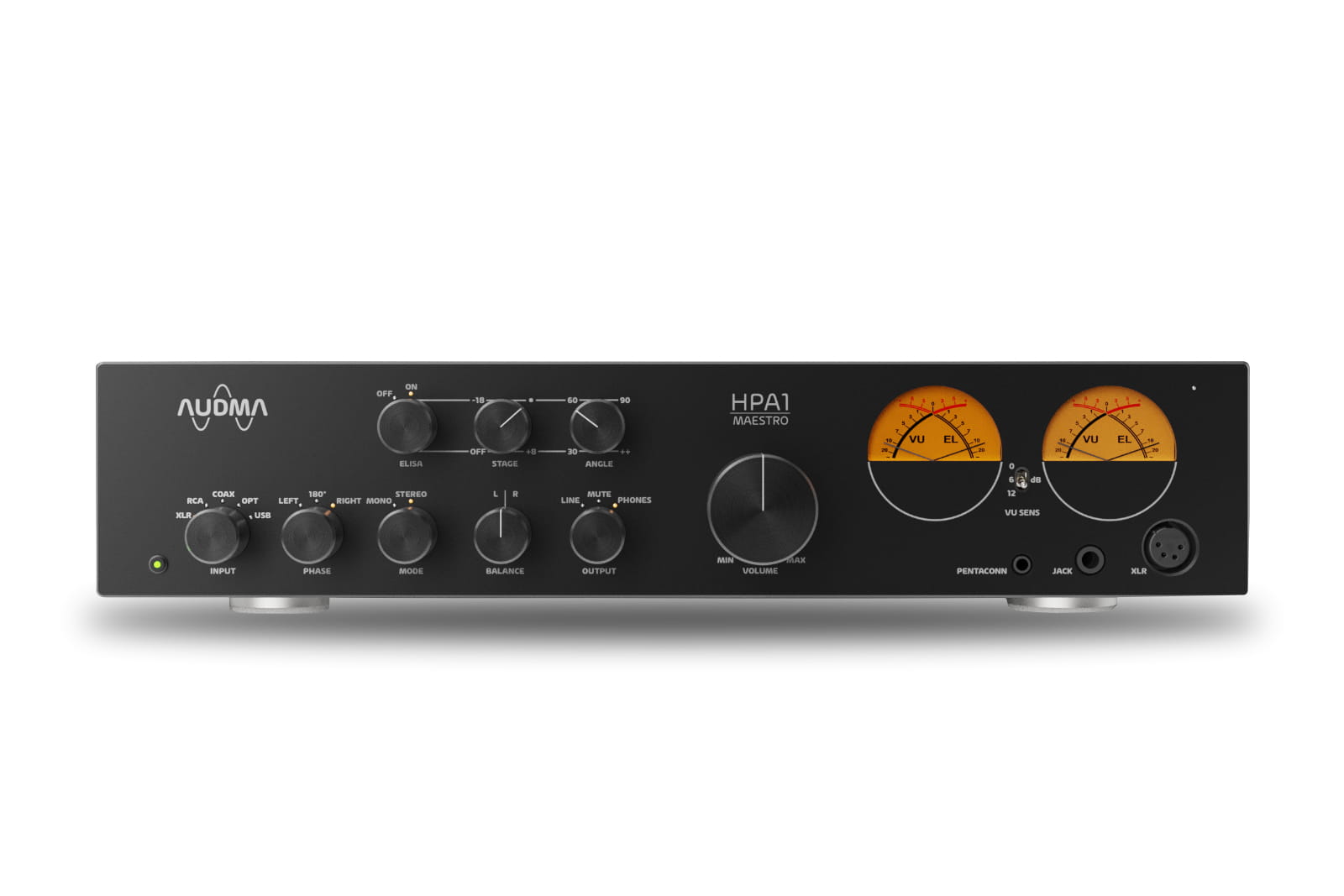 AUDMA MAESTRO HPA1 Black Edition wzmacniacz słuchawkowy